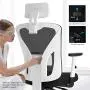 Hbada Ergonomic Office Desk Chair with Adjustable Armrest, Lumbar Support, Headrest and Breathable Skin-Friendly Mesh, White