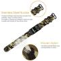 Fintie Band Compatible with Garmin VIVOACTIVE HR, Soft Nylon Sport Straps Adjustable Replacement Watch Bands with Metal Buckle Wristband Compatible Garmin Vivoactive HR Sports GPS Smart Watch, Camo