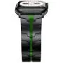 LDFAS Compatible for Apple Watch Band 44mm 42mm, Titanium Metal Watch Bands with Enhanced Durability Version Compatible for Apple Watch SE, Apple Watch Series 6/5/4/3 Smartwatch, Black/Green