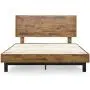 Zinus Tricia Platform Bed, King, Brown