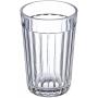 Russian Traditional Granyoniy Paneled Hot Tea Glass, 7 oz, for Metal Holder Podstakannik, Vintage, USSR, Soviet
