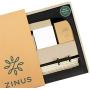 ZINUS Misty Upholstered Platform Bed Frame / Mattress Foundation / Wood Slat Support / No Box Spring Needed / Easy Assembly, Taupe, Queen