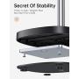 Cell Phone Stand, Angle Height Adjustable LISEN Phone Stand For Desk, Thick Case Friendly Phone Holder Stand For Desk, Compatible with All Mobile Phones,iPhone,Switch,iPad,Tablet(4-10in)