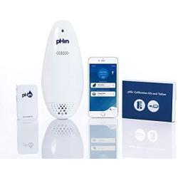 pHin Smart Water Care Monitor for Pools, Hot Tubs and Spas - 24/7 Continuous Water Testing + Know When to Add Chemicals with Automatic App Notifications (New & Improved)