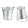24-Pack Small Metal Buckets - 2-Inch Silver Mini Pails with Handles, for Party Favors, Candy, Votive Candles, Trinkets, Small Plants 24-Pack Small Metal Buckets - 2-Inch Silver Mini Pails with Handles, for Party Favors, Candy, Votive Candles, Trinkets, Small Plants