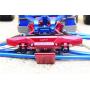 GPM for Traxxas E-Revo 2.0 VXL Brushless (86086-4) Upgrade Parts Aluminum Front Bumper with D-Rings - 1 Set Orange