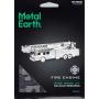Metal Earth Fascinations Fire Engine Truck 3D Metal Model Kit
