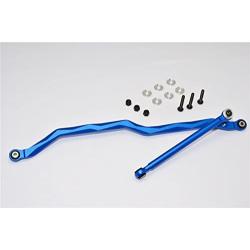 Axial SMT10 Grave Digger (AX90055) Upgrade Parts Aluminum Steering Link - 2Pcs Set Blue