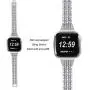 bayite Slim Bling Bands Compatible with Fitbit Versa/Versa 2/Versa Lite Smartwatch, Dressy Metal Bracelet Jewelry Wristband Women bayite Slim Bling Bands Compatible with Fitbit Versa/Versa 2/Versa Lite Smartwatch, Dressy Metal Bracelet Jewelry Wristband Women