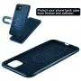 Magnetic Case for iPhone 11 Pro Max, Ultra Thin Magnetic Phone Case for Magnet Car Phone Holder with Invisible Built-in Metal Plate, Soft TPU Anti-Scratch Cover for iPhone 11Pro Max 6.5-Blue