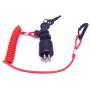 SouthMarine 175974 5005801 Ignition Switch & Key Assembly with Lanyard for OMC Johnson Evinrude 40-200HP Outboard Motor