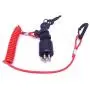 SouthMarine 175974 5005801 Ignition Switch & Key Assembly with Lanyard for OMC Johnson Evinrude 40-200HP Outboard Motor