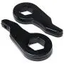Heavy Metal Suspensions - Fits 1995-1999 Chevrolet Tahoe (4WD) Adjustable 1'' to 3'' Front Torsion Keys + 2'' Rear Blocks + Extended U-Bolts High Strength Carbon Steel Lift Kit Heavy Metal Suspensions - Fits 1995-1999 Chevrolet Tahoe (4WD) Adjustable 1'' to 3'' Front Torsion Keys + 2'' Rear Blocks + Extended U-Bolts High Strength Carbon Steel Lift Kit