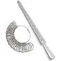 NIUPIKA Ring Sizer Set Measure Ring Size Tool Metal Ring Mandrel US Size 1-13 Jewelry Making Tools Finger Sizers Gauge Kit of 27 Pieces NIUPIKA Ring Sizer Set Measure Ring Size Tool Metal Ring Mandrel US Size 1-13 Jewelry Making Tools Finger Sizers Gauge Kit of 27 Pieces