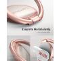 Phone Ring Holder, Lamicall Finger Ring Stand : Universal Cell Phone Cradle Kickstand Compatible with iPhone Xs Max XR X 8 7 6 6s Plus 5s, Galaxy S8 S7 S6, All Android Smartphone - Rose Gold