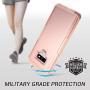 YOUMAKER Case for Galaxy Note 9, Full Body Heavy Duty Protection with Built-in Screen Protector Shockproof Rugged Cover for Samsung Galaxy Note 9 (2018) 6.4 Inch - Rose Gold/Pink