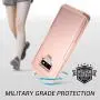 YOUMAKER Case for Galaxy Note 9, Full Body Heavy Duty Protection with Built-in Screen Protector Shockproof Rugged Cover for Samsung Galaxy Note 9 (2018) 6.4 Inch - Rose Gold/Pink