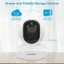 Home Security Camera, Baby Camera,1080P HD Wansview Wireless WiFi Camera for Pet/Nanny, Motion Alerts, 2 Way Audio, Night Vision, Compatible with Alexa Echo Show, with TF Card Slot and Cloud
