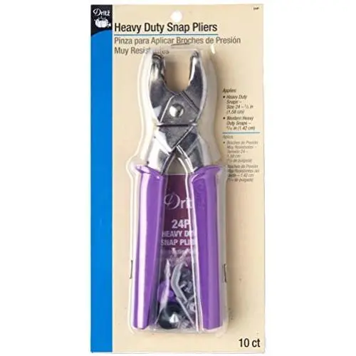 Dritz 24P, Heavy Duty Snap Pliers, Metal