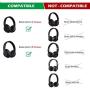 Beats Studio 3 Headband Replacement Beats Studio 3 Replacement Headband Top Head Band for Studio3 3.0 Wired/Wireless Headphones (Matte Black)
