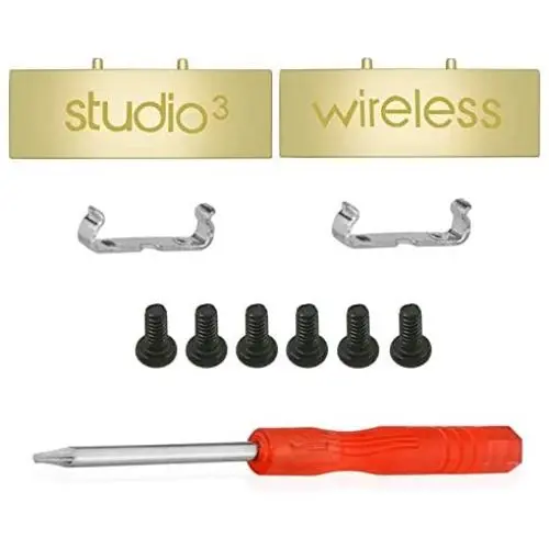 Studio 3 Replacement Hinge Parts Headband Connector Accessories Compatible with Studio3 Wireless Headphones.(Gold)