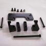 Binchil Metal Axle Servo Stand Mount for 1/10 RC Crawler Car AXial SCX10 II 90046 AR44 Axle Upgrade Parts