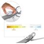 BenQ e-Reading LED Desk Lamp with Swing Arm, Auto-Dimming and Hue Adjustment, No Screen Glare, Eye Care, Perfect for Designers, Engineers, Architects, Reading, Office - Silver (AR15_D Silver)