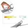 BenQ e-Reading LED Desk Lamp with Swing Arm, Auto-Dimming and Hue Adjustment, No Screen Glare, Eye Care, Perfect for Designers, Engineers, Architects, Reading, Office - Silver (AR15_D Silver)