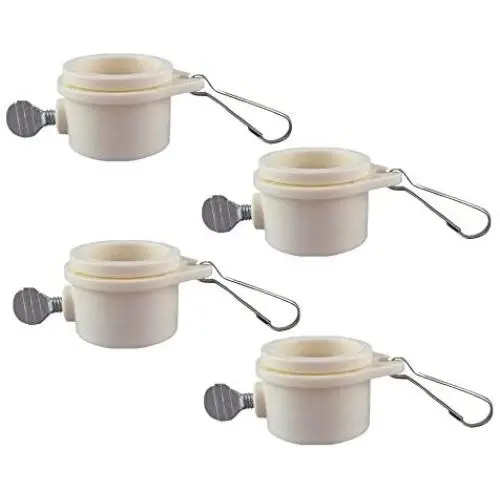 yueton 4pcs Metal Plug Rotating Flag Mounting Rings Fasteners for 0.88 to 1.06 Inch Flagpole yueton 4pcs Metal Plug Rotating Flag Mounting Rings Fasteners for 0.88 to 1.06 Inch Flagpole