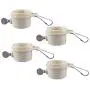 yueton 4pcs Metal Plug Rotating Flag Mounting Rings Fasteners for 0.88 to 1.06 Inch Flagpole yueton 4pcs Metal Plug Rotating Flag Mounting Rings Fasteners for 0.88 to 1.06 Inch Flagpole