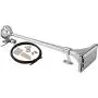 Vixen Horns Train Horn for Boat/Truck/Car. Air Horn Waterproof Chrome Plated Dual Trumpet (Large) + Cover. Super Loud dB. Marine Grade Finish. Fits 12v Vehicles Like Semi/Pickup/Jeep/SUV VXH1167CX2 Vixen Horns Train Horn for Boat/Truck/Car. Air Horn Waterproof Chrome Plated Dual Trumpet (Large) + Cover. Super Loud dB. Marine Grade Finish. Fits 12v Vehicles Like Semi/Pickup/Jeep/SUV VXH1167CX2