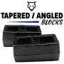 WULF 2'' Rear Lift Kit with Blocks and U-bolts compatible with 2005-2020 Toyota Tacoma 6LUG 2WD 4X4