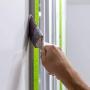 FROGTAPE 240660 Multi-Surface Painters Tape with PAINTBLOCK, Medium Adhesion, 1.41 Inches x 60 Yards, Green, 4 Rolls