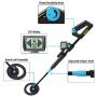 ALLOSUN TS20B Junior Metal Detector with Waterproof, Black