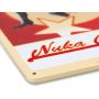 Fallout 76 Nuka Cola Girl Metal Sign | Fanwraps Official Lithograph | Wonderful 6'' x 9'' Video Game Decor
