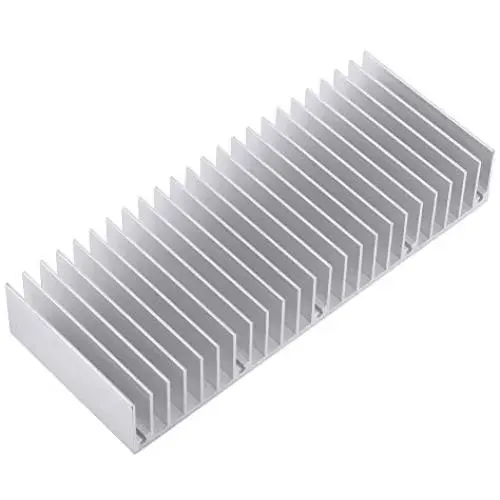 Aluminium Heatsink 150 x 59 x 25mm Amplifier Heat Sink 24 Teeth Cooling Fin