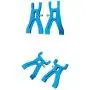 Homyl 4pcs RC Metal Front Lower Swing Arms for 1/18 RC Wltoys A959 A969 A979