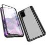 Screen Protector Case for Samsung S20, CeeDoo Galaxy S20 Magnetic Cover with Aluminum Frame Double Tempered Glass Built in Metal Lens Protector, Black