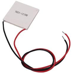 Laqiya 5PCS TEC1-12706 12V 60W Heatsink Thermoelectric Cooler Cooling Peltier Plate Module