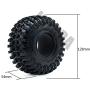 INJORA RC Tires 2.2inch RC Rubber Tyre Set 4pcs for 1/10 RC Crawler Axial SCX10 AX10 Wraith D90