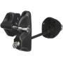 National Hardware V6203 LTCH DLUX BLK N346-202 5-7/8'' LokkLatch Deluxe Keyed Automatic Gate Lock Latch in Black