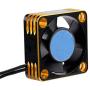 RC Car Cooling Fan, 28000RPM Heat Dissipation Metal Cooling Fan Remote Control Model Car Accessory Part for 540 Brushless Motor(Gold + Black)
