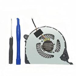 Lee_store Replacement New CPU+GPU Cooling Fan for Dell Inspiron 15 7577 7588 G7-7588 G7-7577 Series, DFS2000054H0T FK0D 5.97 CFM+DFS541105FC0T FK0F 5.51 CFM Fan