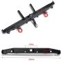 RCLions Metal Rear Bumper with Lights/Shackles/Trailer Hitch for TRX4,SCX10-ii 90046 1/10 RC Crawler Car