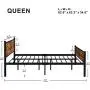 IRONCK Queen Bed Frame with Headboard Industrial, Bed Frame Queen Size with 16 Heavy Duty Steel Slats and 10 Legs, More Stronger, Noise-Free, Mattress Foundation No Box Spring Needed IRONCK Queen Bed Frame with Headboard Industrial, Bed Frame Queen Size with 16 Heavy Duty Steel Slats and 10 Legs, More Stronger, Noise-Free, Mattress Foundation No Box Spring Needed
