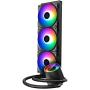 Deepcool Castle 360 RGB V2 Anti-Leak Radiator 360mm Heatsink RGB Rainbow Addressable 5V Add RGB 3-Pin Compatible Intel 115X/2066 and AMD Tr4/Am4