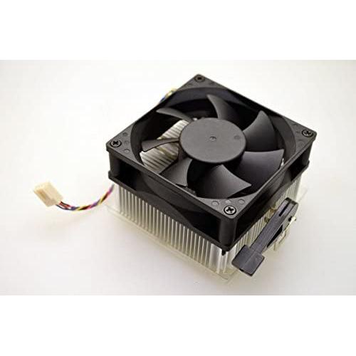 Genuine Dell Inspiron 546 Heatsink, CPU Heatsink and Fan, Compatible Part Numbers: 6W19C, K643N, 4-Pin Fan Plug, Fits Dell Inspiron 546 Mini Tower MT Systems