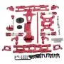 Baoer Metal Steering Swing Arm Base C Rear Hub Seat Gear Assembly Upgrade Parts for Wltoys 144001 1/14 RC Car Vehicle Models Silver Baoer Metal Steering Swing Arm Base C Rear Hub Seat Gear Assembly Upgrade Parts for Wltoys 144001 1/14 RC Car Vehicle Models Silver