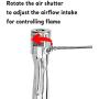 Uniflasy 7508 Grill Burner Tube for Weber Genesis Silver B/C Gold B/C Spirit 700 Spirit E-310, E-320 Side Control Weber 900 Grill Parts Stainless Steel Gas Grill Burner Tube Kit