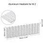 uxcell Aluminum Heatsink 70x22x3mm for M.2, for 2280 SSD